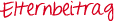 Elternbeitrag